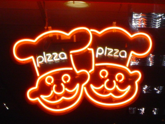 Pizza Pizza Neon-Schild