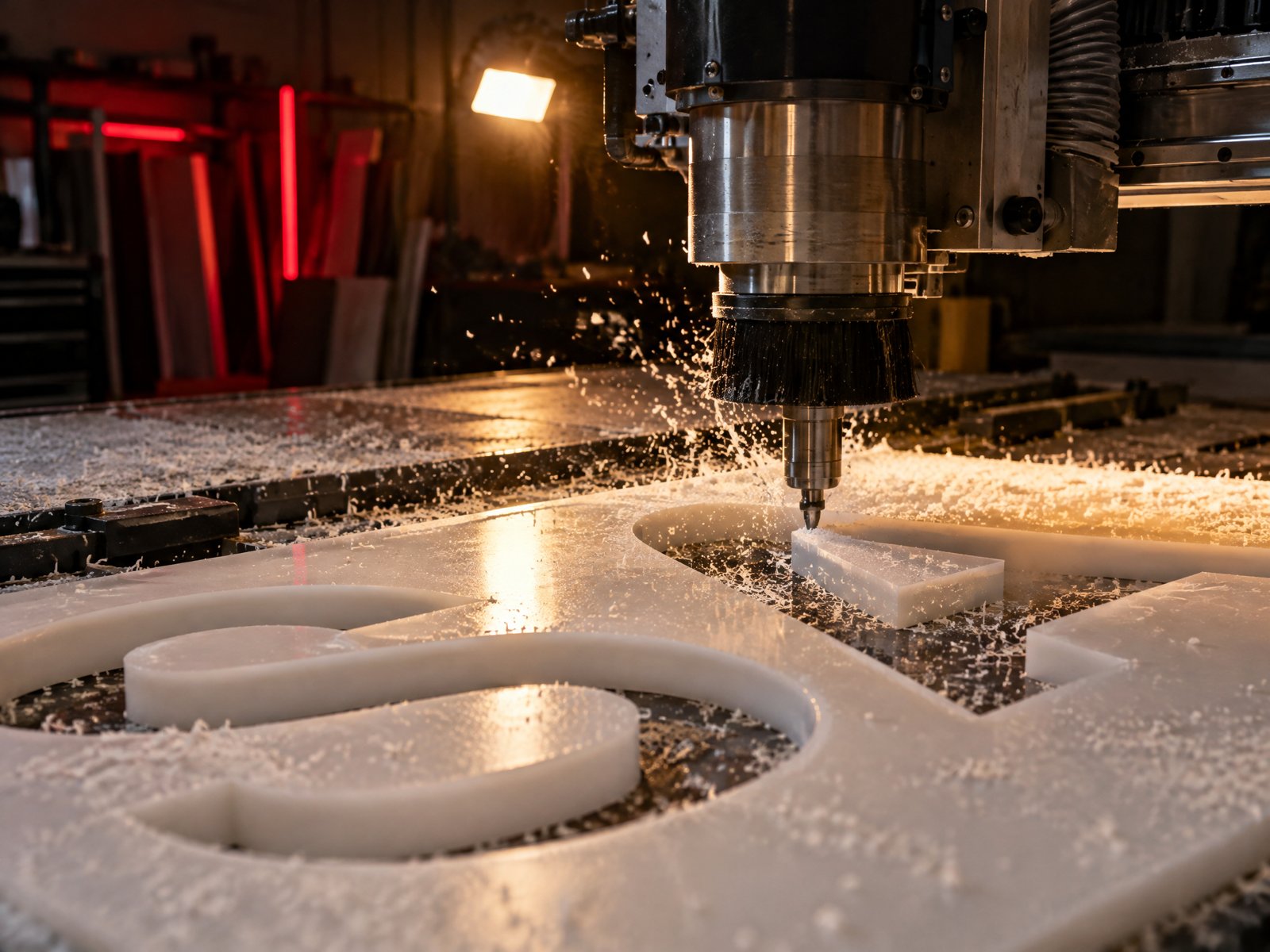 Produktionsschritt 2: CNC- & Laserzuschnitt